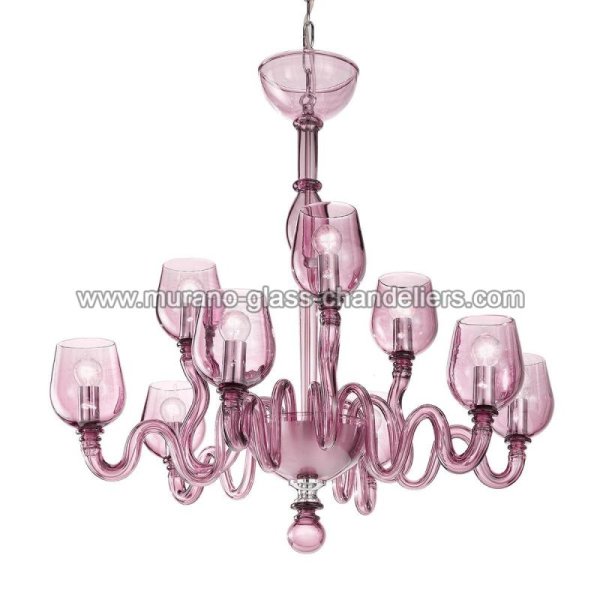 MURANO GLASS CHANDELIERSۥꥢͥ󥬥饹ǥꥢ9GUENDALINAסW800H800mm