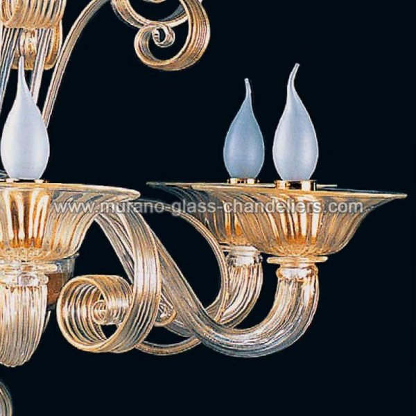 MURANO GLASS CHANDELIERSۥꥢͥ󥬥饹ǥꥢ6IMAסW800H800mm