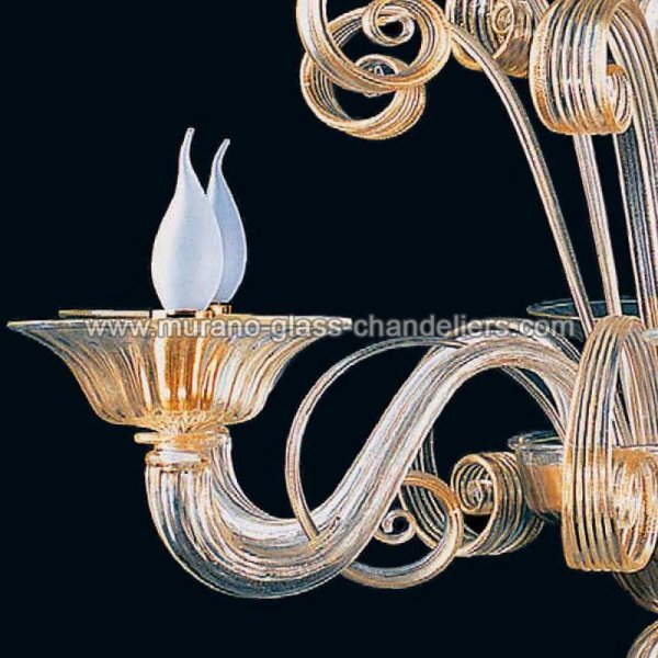 MURANO GLASS CHANDELIERSۥꥢͥ󥬥饹ǥꥢ6IMAסW800H800mm