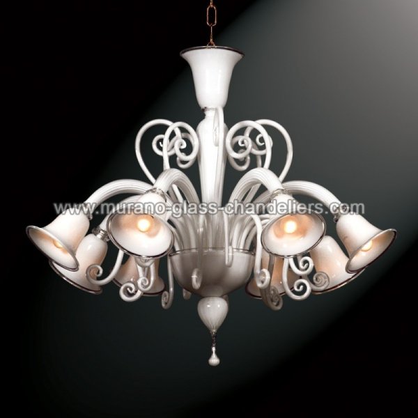 MURANO GLASS CHANDELIERSۥꥢͥ󥬥饹ǥꥢ8ISABELLAסW940H800mm