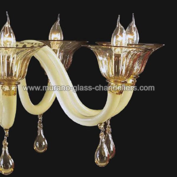 MURANO GLASS CHANDELIERSۥꥢͥ󥬥饹ǥꥢ8JAYEסW900H900mm