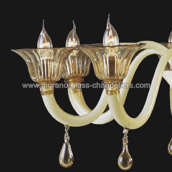 MURANO GLASS CHANDELIERSۥꥢͥ󥬥饹ǥꥢ8JAYEסW900H900mm