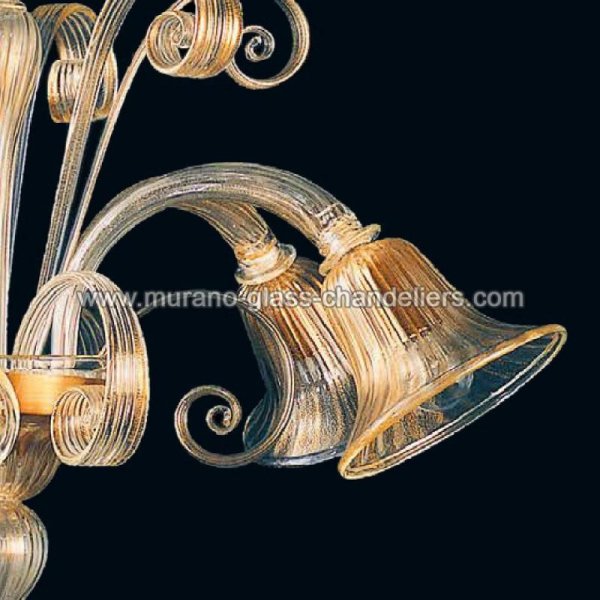 MURANO GLASS CHANDELIERSۥꥢͥ󥬥饹ǥꥢ5KARLYNסW800H750mm