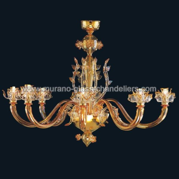 MURANO GLASS CHANDELIERSۥꥢͥ󥬥饹ǥꥢ8LAYLAסW1000H750mm