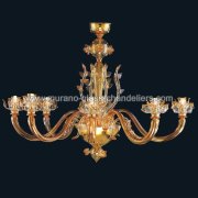 【MURANO GLASS CHANDELIERS】イタリア・ヴェネチアンガラスシャンデリア8灯「LAYLA」（W1000×H750mm）<img class='new_mark_img2' src='https://img.shop-pro.jp/img/new/icons1.gif' style='border:none;display:inline;margin:0px;padding:0px;width:auto;' />