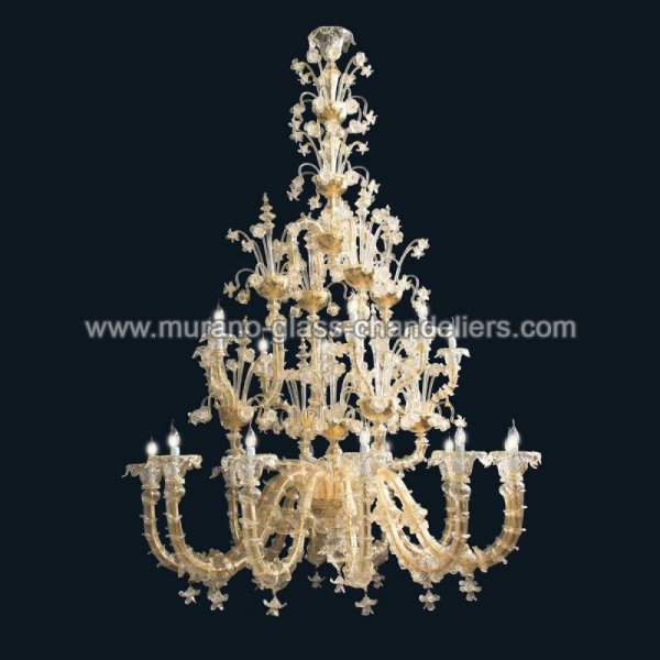 MURANO GLASS CHANDELIERSۥꥢͥ󥬥饹ǥꥢ20MALACHIAסW1450H2100mm