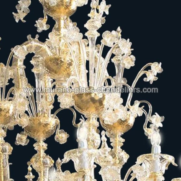 MURANO GLASS CHANDELIERSۥꥢͥ󥬥饹ǥꥢ20MALACHIAסW1450H2100mm