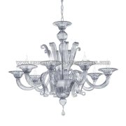 【MURANO GLASS CHANDELIERS】イタリア・ヴェネチアンガラスシャンデリア8灯「MARINELLA」（W1050×H900mm）<img class='new_mark_img2' src='https://img.shop-pro.jp/img/new/icons1.gif' style='border:none;display:inline;margin:0px;padding:0px;width:auto;' />