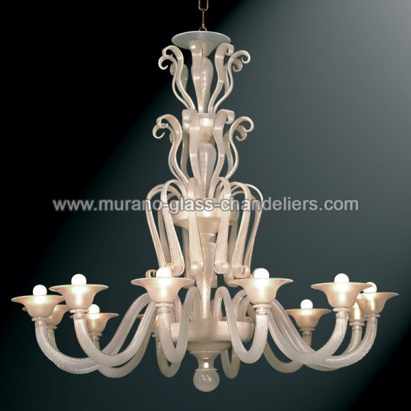 MURANO GLASS CHANDELIERSۥꥢͥ󥬥饹ǥꥢ12NIOBEסW1250H1200mm