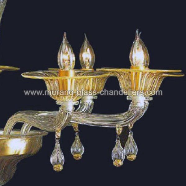 MURANO GLASS CHANDELIERSۥꥢͥ󥬥饹ǥꥢ9NOREENסW860H760mm