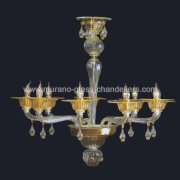 【MURANO GLASS CHANDELIERS】イタリア・ヴェネチアンガラスシャンデリア9灯「NOREEN」（W860×H760mm）<img class='new_mark_img2' src='https://img.shop-pro.jp/img/new/icons1.gif' style='border:none;display:inline;margin:0px;padding:0px;width:auto;' />