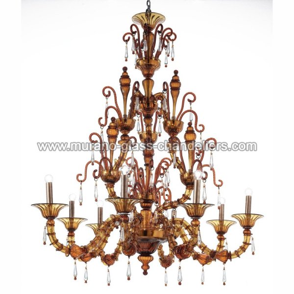 MURANO GLASS CHANDELIERSۥꥢͥ󥬥饹ǥꥢ9ODISHAסW1250H1350mm