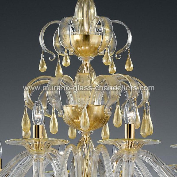 MURANO GLASS CHANDELIERSۥꥢͥ󥬥饹ǥꥢ12OLIVIAסW1400H1050mm