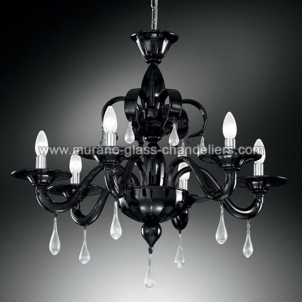 MURANO GLASS CHANDELIERSۥꥢͥ󥬥饹ǥꥢ6OLIVIAסW760H700mm