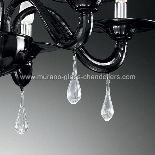 MURANO GLASS CHANDELIERSۥꥢͥ󥬥饹ǥꥢ6OLIVIAסW760H700mm