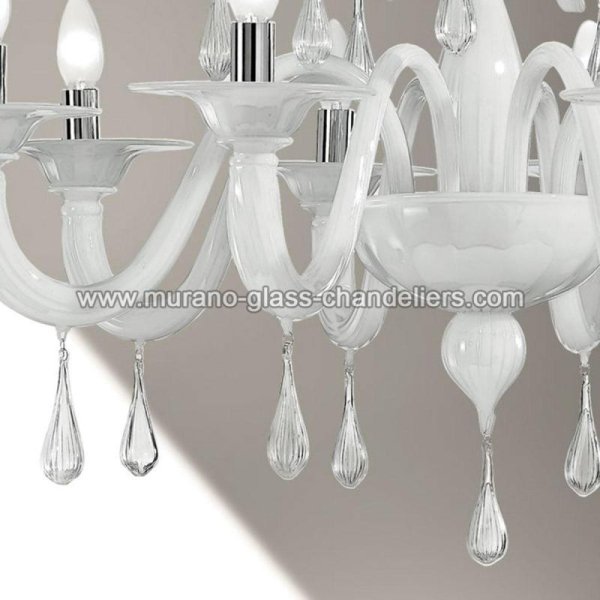 MURANO GLASS CHANDELIERSۥꥢͥ󥬥饹ǥꥢ8OLIVIAסW900H800mm