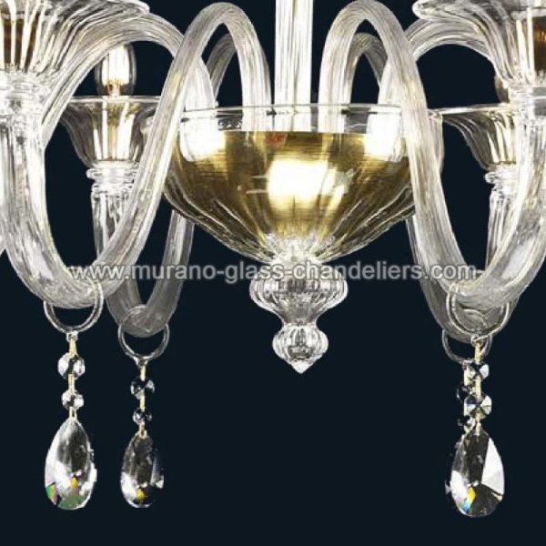 MURANO GLASS CHANDELIERSۥꥢͥ󥬥饹ǥꥢ8ORLAסW1050H850mm