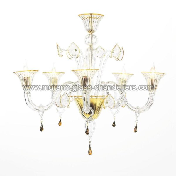 MURANO GLASS CHANDELIERSۥꥢͥ󥬥饹ǥꥢ5OSIRIDEסW750H750mm