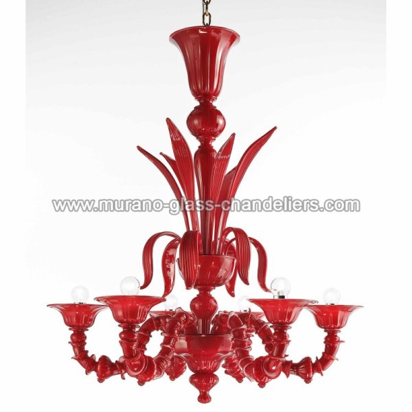 MURANO GLASS CHANDELIERSۥꥢͥ󥬥饹ǥꥢ6PARADISOסW850H800mm