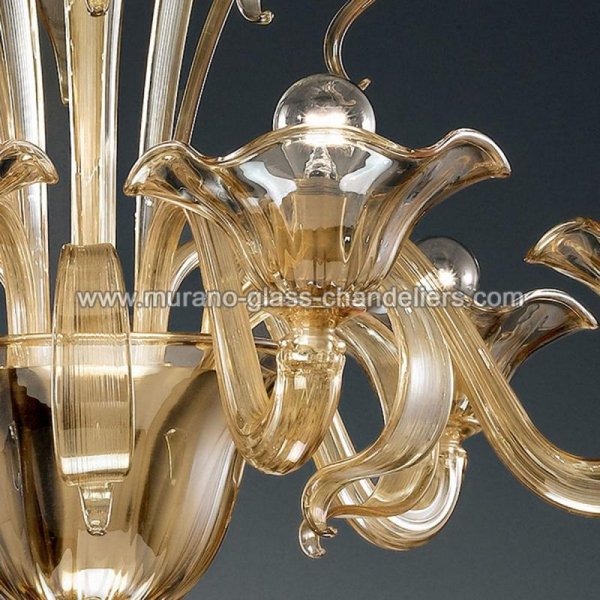 MURANO GLASS CHANDELIERSۥꥢͥ󥬥饹ǥꥢ6PERPETUAסW760H700mm