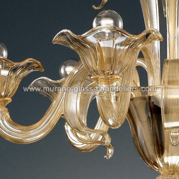 MURANO GLASS CHANDELIERSۥꥢͥ󥬥饹ǥꥢ6PERPETUAסW760H700mm