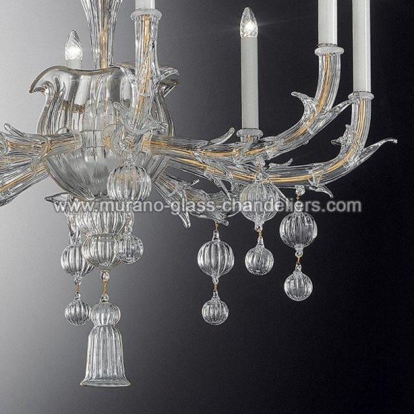 MURANO GLASS CHANDELIERSۥꥢͥ󥬥饹ǥꥢ8RAGNOסW1050H1100mm