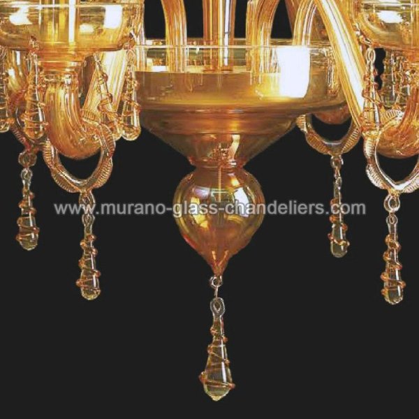 MURANO GLASS CHANDELIERSۥꥢͥ󥬥饹ǥꥢ8RAMONסW900H1000mm