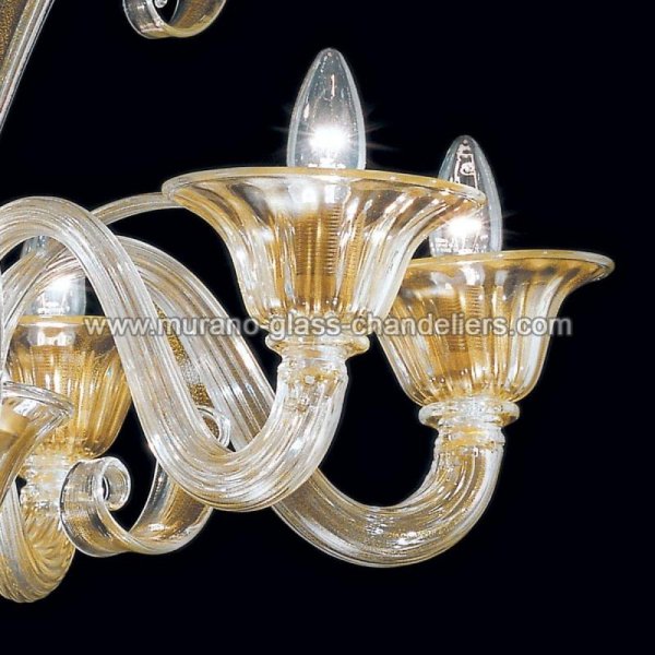 MURANO GLASS CHANDELIERSۥꥢͥ󥬥饹ǥꥢ6RODRIGOסW760H700mm