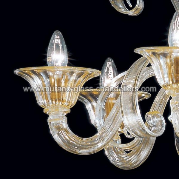 MURANO GLASS CHANDELIERSۥꥢͥ󥬥饹ǥꥢ6RODRIGOסW760H700mm