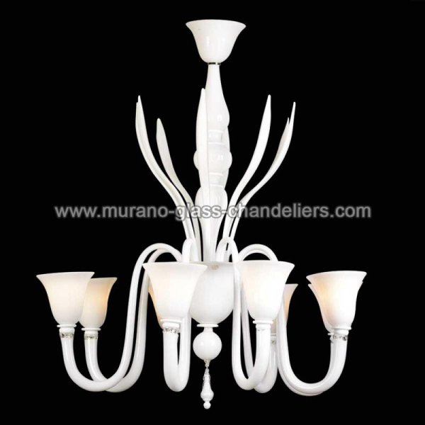 MURANO GLASS CHANDELIERSۥꥢͥ󥬥饹ǥꥢ8SALICEסW950H750mm