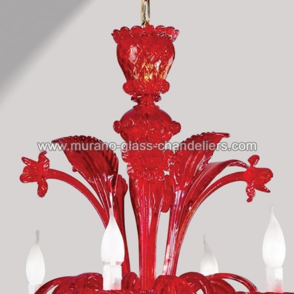 MURANO GLASS CHANDELIERSۥꥢͥ󥬥饹ǥꥢ6SANTA CROCEסW720H750mm