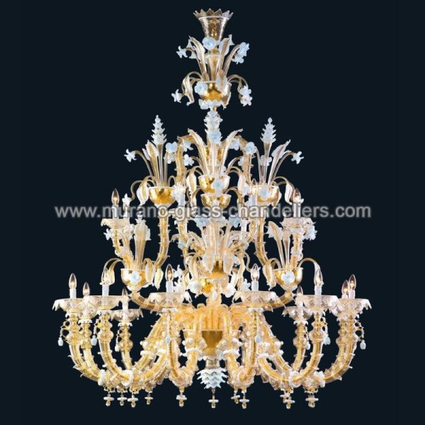 MURANO GLASS CHANDELIERSۥꥢͥ󥬥饹ǥꥢ20SIERRASIERRAסW1500H1700mm