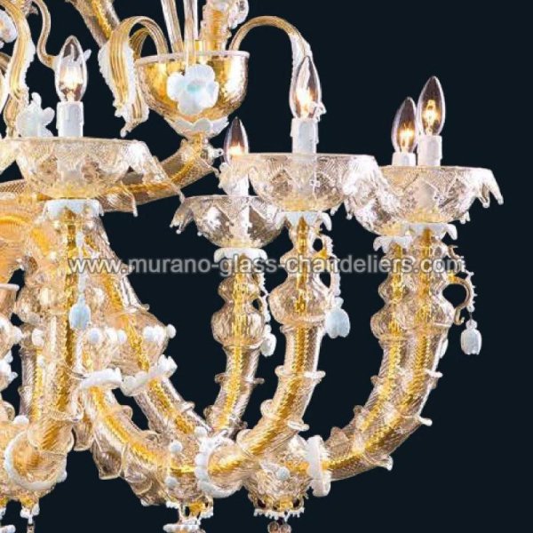 MURANO GLASS CHANDELIERSۥꥢͥ󥬥饹ǥꥢ20SIERRASIERRAסW1500H1700mm