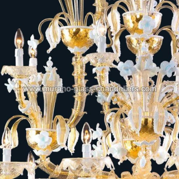 MURANO GLASS CHANDELIERSۥꥢͥ󥬥饹ǥꥢ20SIERRASIERRAסW1500H1700mm