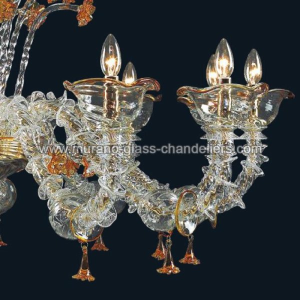 MURANO GLASS CHANDELIERSۥꥢͥ󥬥饹ǥꥢ12SKYLAHסW1300H1050mm