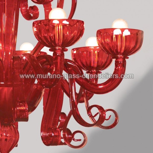 MURANO GLASS CHANDELIERSۥꥢͥ󥬥饹ǥꥢ8SOGNOסW780H840mm