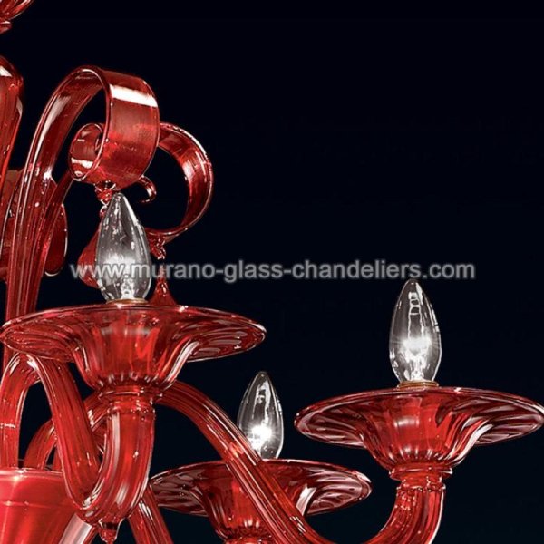 MURANO GLASS CHANDELIERSۥꥢͥ󥬥饹ǥꥢ18STIGEסW1400H1250mm