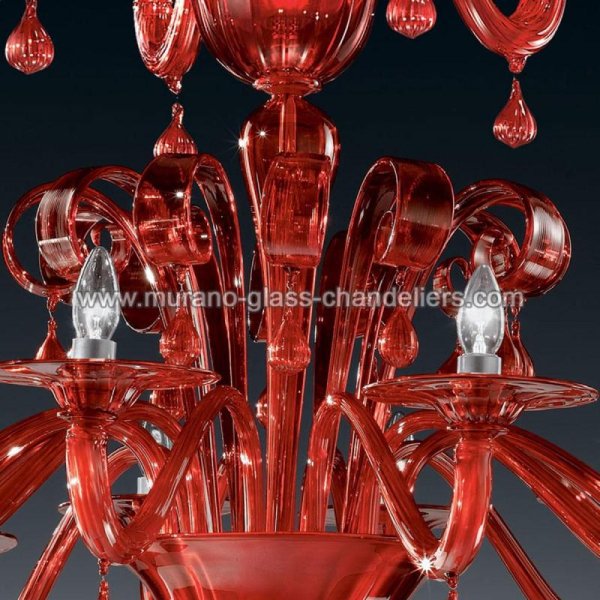 MURANO GLASS CHANDELIERSۥꥢͥ󥬥饹ǥꥢ18STIGEסW1400H1250mm