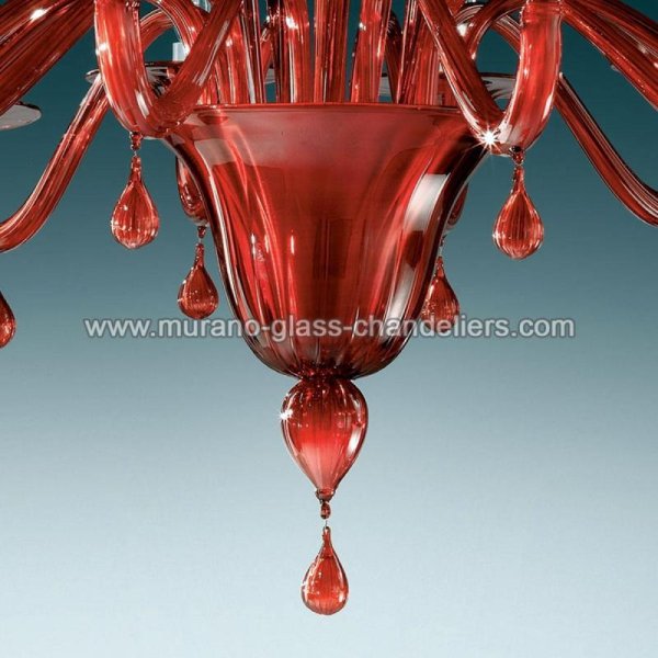 MURANO GLASS CHANDELIERSۥꥢͥ󥬥饹ǥꥢ18STIGEסW1400H1250mm