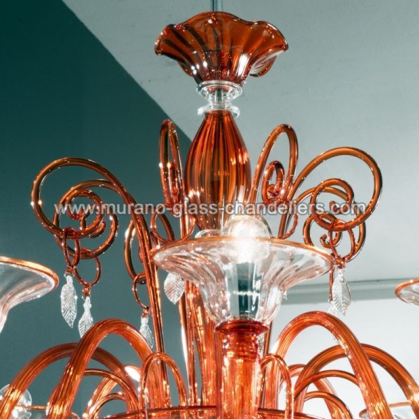 MURANO GLASS CHANDELIERSۥꥢͥ󥬥饹ǥꥢ8TARICסW940H740mm