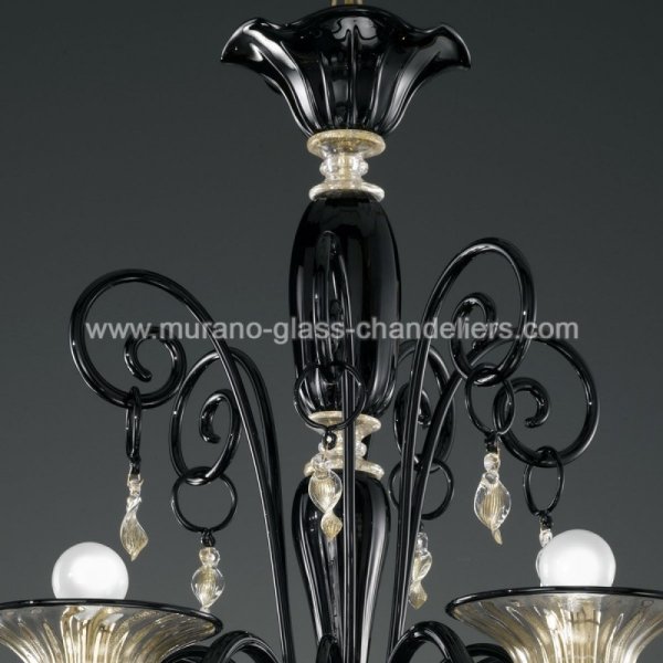 MURANO GLASS CHANDELIERSۥꥢͥ󥬥饹ǥꥢ6TARICסW740H700mm