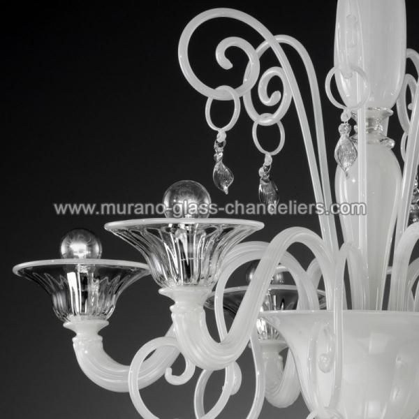 MURANO GLASS CHANDELIERSۥꥢͥ󥬥饹ǥꥢ6TARICסW740H700mm