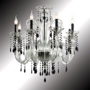 【MURANO GLASS CHANDELIERS】イタリア・ヴェネチアンガラスシャンデリア8灯「VITTORIA」（W750×H750mm）<img class='new_mark_img2' src='https://img.shop-pro.jp/img/new/icons1.gif' style='border:none;display:inline;margin:0px;padding:0px;width:auto;' />