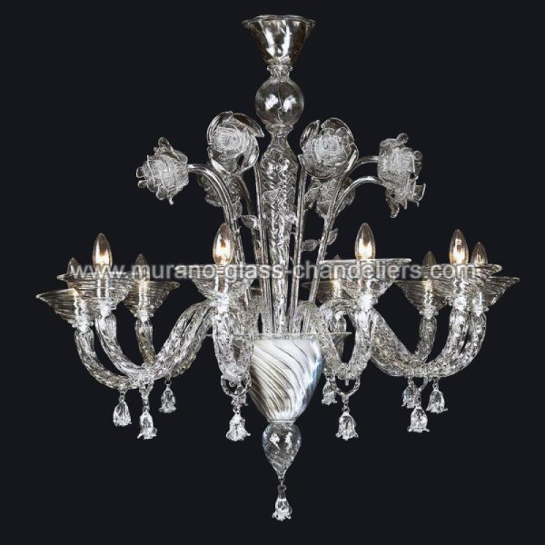 MURANO GLASS CHANDELIERSۥꥢͥ󥬥饹ǥꥢ10WENDYסW1000H1050mm