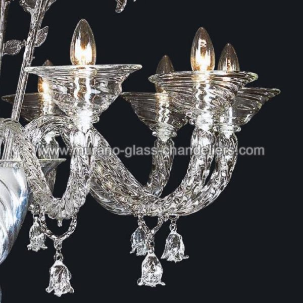 MURANO GLASS CHANDELIERSۥꥢͥ󥬥饹ǥꥢ10WENDYסW1000H1050mm