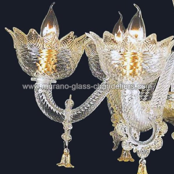 MURANO GLASS CHANDELIERSۥꥢͥ󥬥饹ǥꥢ8ZORAIDAסW900H850mm