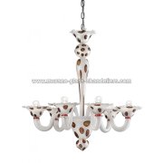 MURANO GLASS CHANDELIERSۥꥢͥ󥬥饹ǥꥢ6DALMATAסW850H700mm