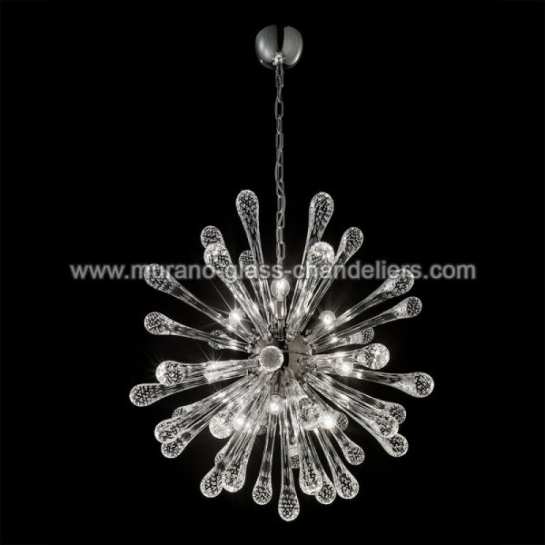 MURANO GLASS CHANDELIERSۥꥢͥ󥬥饹ǥꥢ9DIONEסW760H760mm