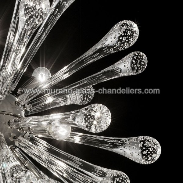 MURANO GLASS CHANDELIERSۥꥢͥ󥬥饹ǥꥢ9DIONEסW760H760mm