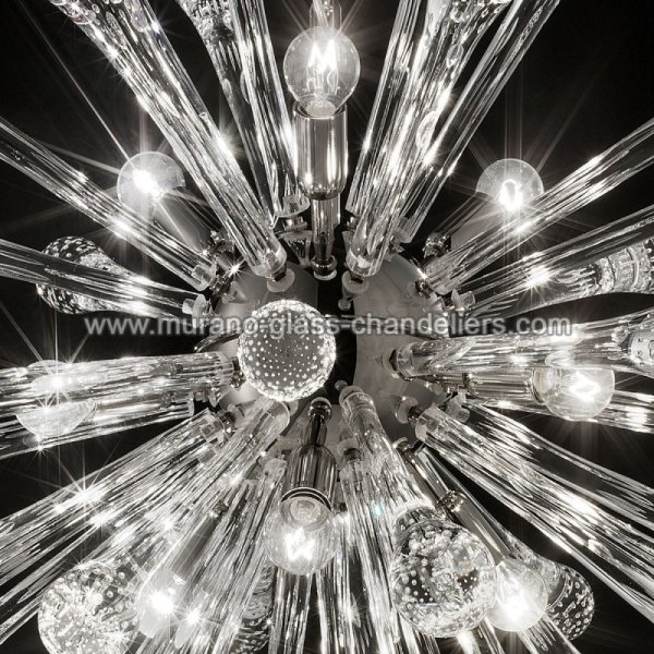 MURANO GLASS CHANDELIERSۥꥢͥ󥬥饹ǥꥢ9DIONEסW760H760mm